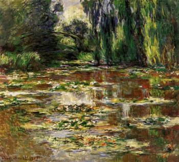 尅勞德 莫奈 The Bridge over the Water-Lily Pond 尅勞德 莫奈 The Bridge over the Water-Lily Pond